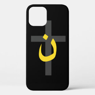 Christelijke Symbool Solidariteit en kruis iPhone 12 Hoesje
