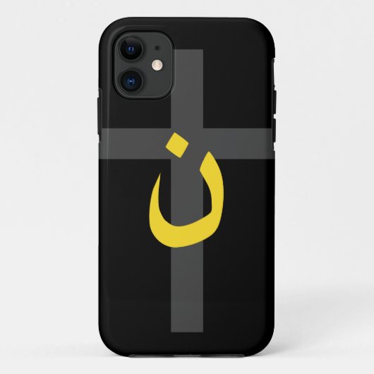 Christelijke Symbool Solidariteit en kruis Case-Mate iPhone Case (Achterkant)