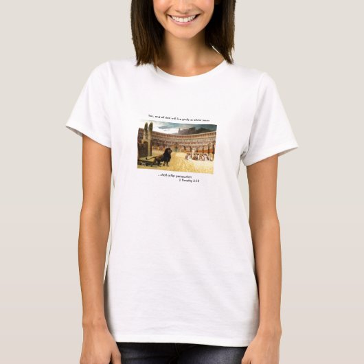 Christelijke T-shirt voor martelaren (Voorkant)