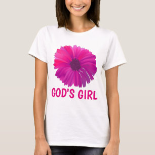 CHRISTELIJKE T-shirts voor dames van GOD'S GIRL