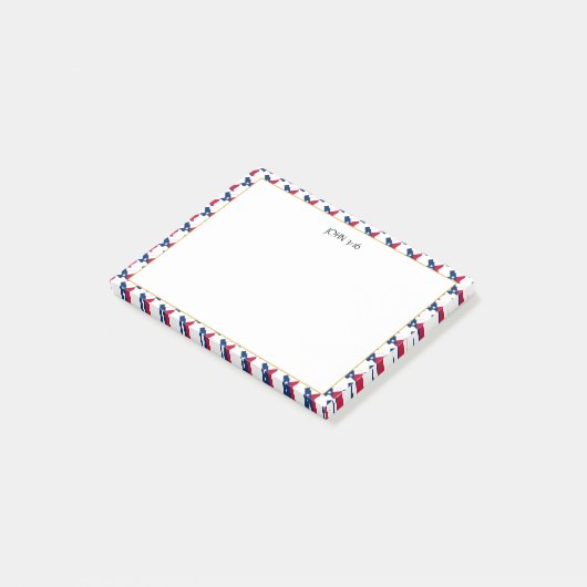 CHRISTELIJKE TEXAS-scripts Post-it® Notes (Schuin)
