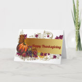 Christelijke Thanksgiving kaart (Voorkant)