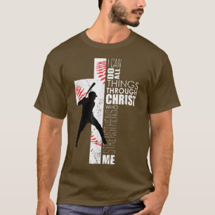 Christelijke Tien Boys Kinder Baseball Filippijnen T-shirt