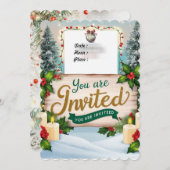 Christelijke uitnodiging (Voorkant / Achterkant)