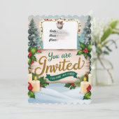 Christelijke uitnodiging (Staand voorkant)