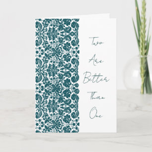 Christelijke uitnodiging tot huwelijk twee is bete