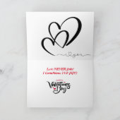 Christelijke Valentijnsdag Kaart (Binnen)