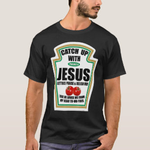 Christelijke vangst met Jezus Psalm 374 T-shirt