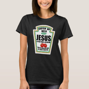Christelijke vangst met Jezus Psalm 374 T-shirt
