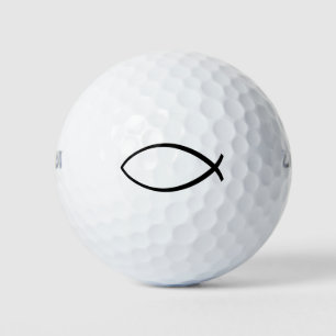 Christelijke Vis (Ichthys) Symbool Golfballen