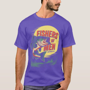 Christelijke vissers van mensen Matteüs 4 19 Vers T-shirt