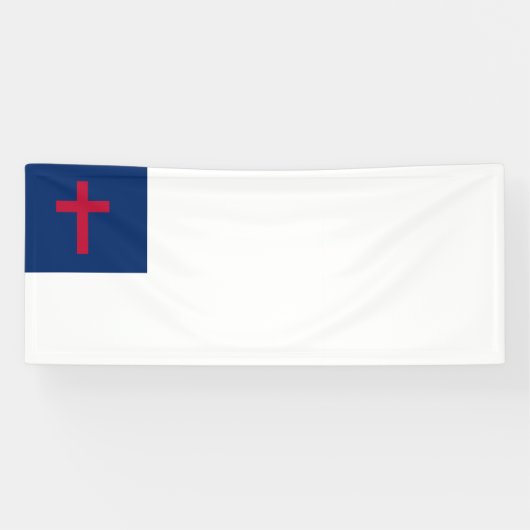 Christelijke vlag Banner (Horizontaal)