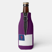 CHRISTELIJKE VLAG FLESJESKOELER (Fles Achterkant)