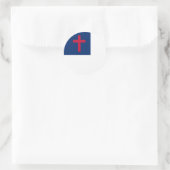 Christelijke vlag Sticker (Tas)