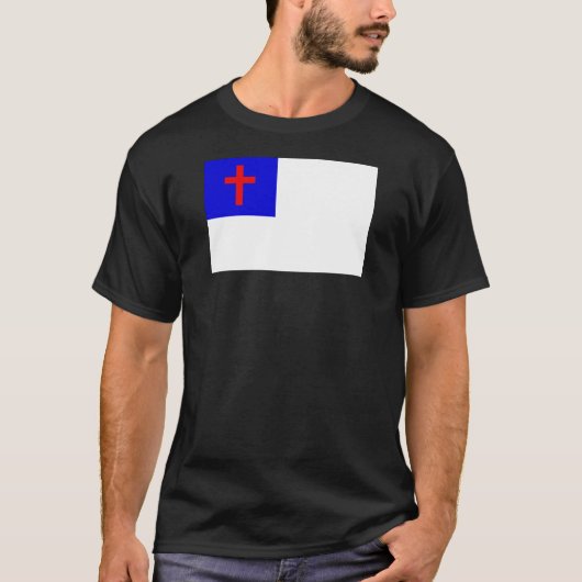 Christelijke vlag t-shirt (Voorkant)