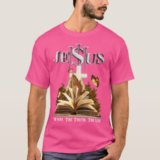 Christelijke Vrouwen Mannen Kinder Jezus De Weg va T-shirt