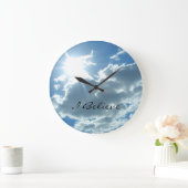 Christelijke wandklok grote klok (Huis)