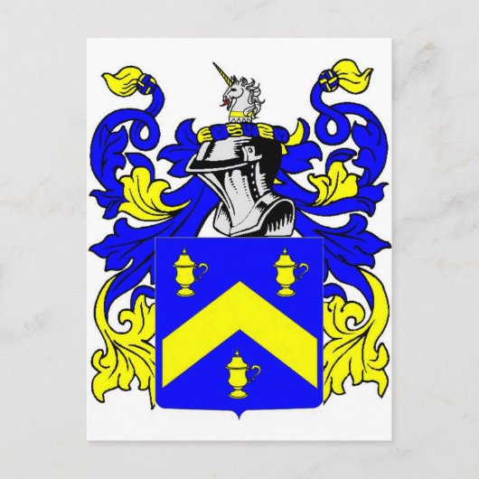 Christelijke wapenlaag briefkaart (Voorkant)