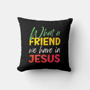 Christelijke WAT EEN VRIEND HEBBEN WE IN JESUS Kussen