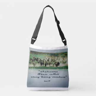 Christelijke, westerne alles-over-printplaat draag crossbody tas