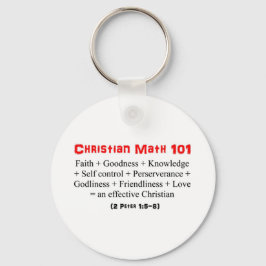 Christelijke Wiskunde 101 Sleutelhanger