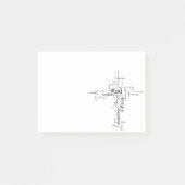 Christelijke woordkruising post-it® notes (Voorkant)