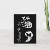 Christelijke zelfmoordpreventie bewustzijn Semicol Kaart (Voorkant)