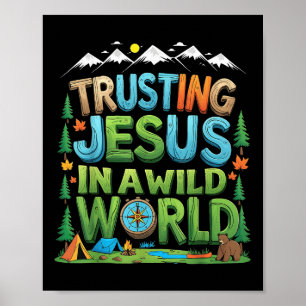 Christelijke zomer True North VBS 2025 Vertrouwen Poster