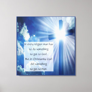christendom canvas afdruk