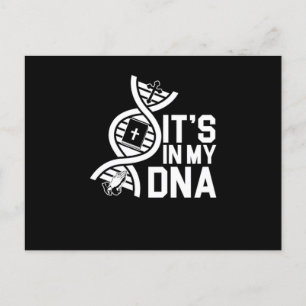 Christendom in mijn DNA Jezus Christus Kruisreligi Briefkaart