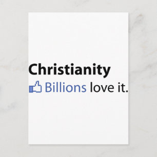 christendom; Miljarden houden ervan Briefkaart