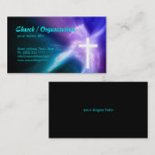 Christendom-Religieus Kruis & Ziel Visitekaartje (Voorkant / Achterkant)