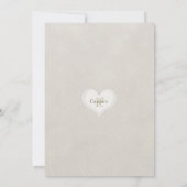 Christening | Angel Monogram Kaart (Achterkant)