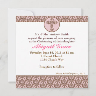 Christening/Baptism Uitnodiging