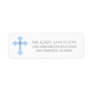 Christening / Baptisme / Communauté Blue Cross BO Etiket