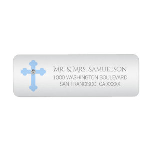 Christening / Baptisme / Communauté Blue Cross BO Etiket