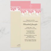 Christening / Baptisme Uitnodiging - Personalisere (Voorkant / Achterkant)