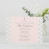 Christening / Baptisme Uitnodiging - Personalisere (Staand voorkant)