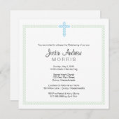 Christening / Baptisme Uitnodiging - Personalisere (Voorkant / Achterkant)