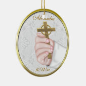 Christening Cross Ornament (Rechts)