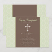 CHRISTENING INVITATIONS :: oh si beau 3L (Devant / Derrière)