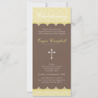 CHRISTENING INVITATIONS :: oh si beau 6P