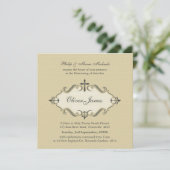 CHRISTENING INVITATIONS :: viva 4SQ (Debout devant)