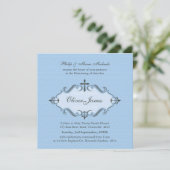 CHRISTENING INVITATIONS :: viva 7SQ (Debout devant)