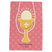 Christening * Kies achtergrondkleur Medium Cadeauzakje (Achterkant)