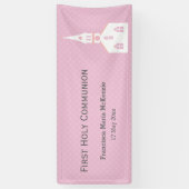 Christening * Kies achtergrondkleur Spandoek (Verticaal)