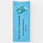 Christening * Kies achtergrondkleur Spandoek (Verticaal)