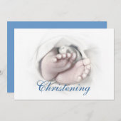 Christening uitnodiging (Voorkant / Achterkant)