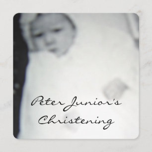 Christening ( uitnodiging) kaart