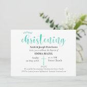 Christening virtuel / Baptême nouvelle invitation  (Debout devant)